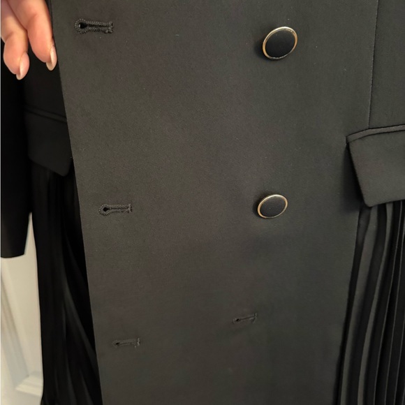 Milly Noora Pleated Blazer Dress, NWT, size 10 - Picture 8 of 9